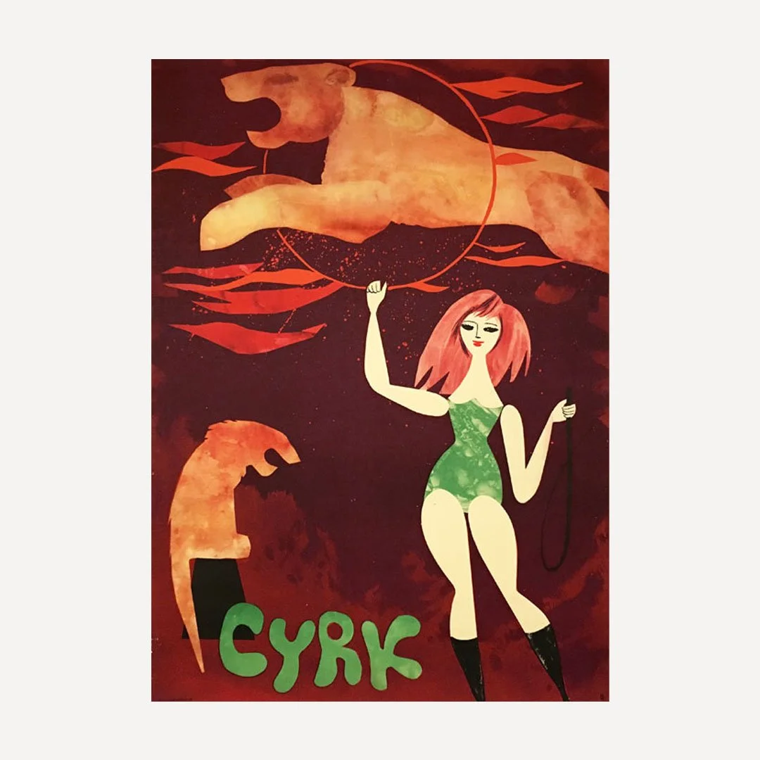 Circus (Cyrk) — Projekt 26 | Vintage Polish Posters